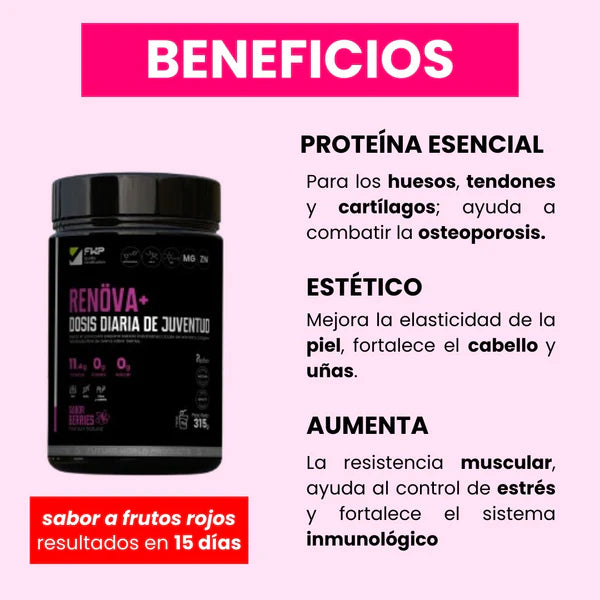RENOVA +(Colágeno Doblemente hidrolizado)