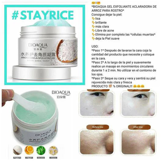 EXFOLIANTE MAGICO DE ARROZ