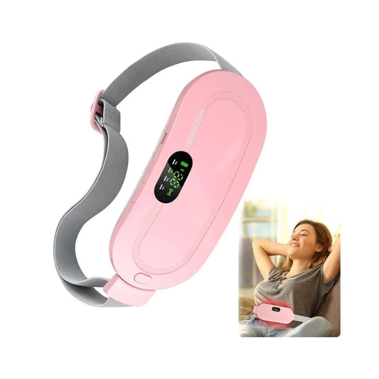 CINTURÓN TÉRMICO MASAJEADOR PARA COLICOS MENSTRUALES